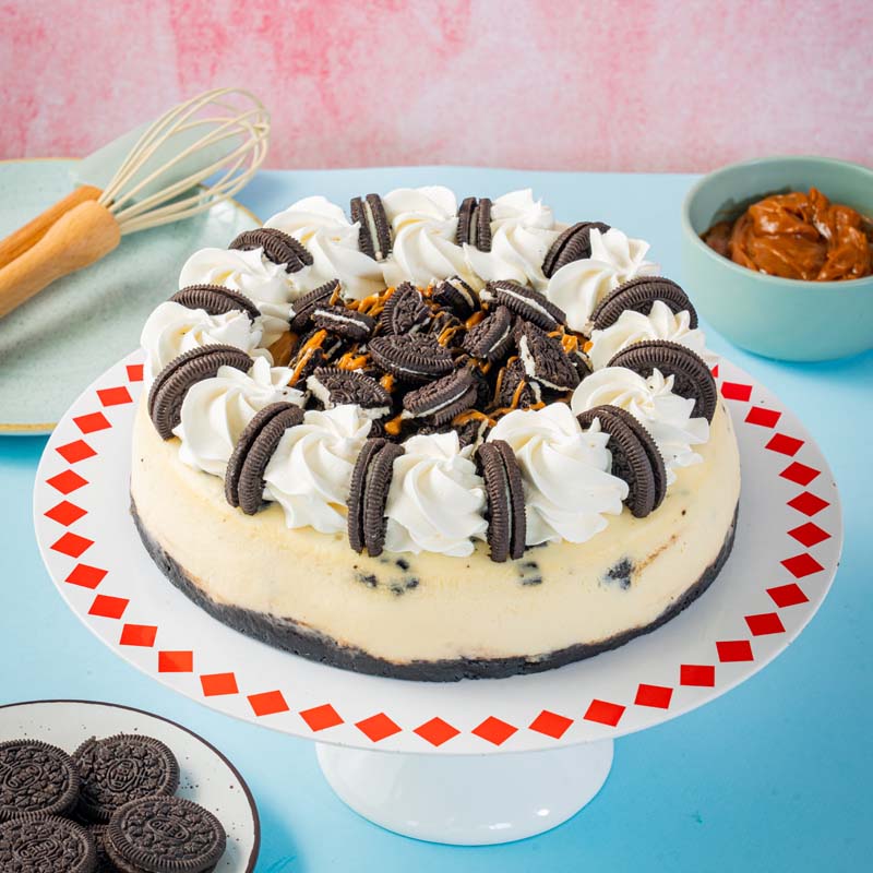 Cheesecake de oreo 12 pzs